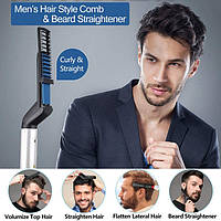 Мужской выпрямитель для бороды и волос Beard Straightener Modeling Comb