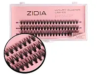 Вії пучкові Zidia Cluster lashes 30D C 0,07 MIX