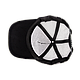 Кепка GC Trucker Minimal чорна з сіткою, фото 4