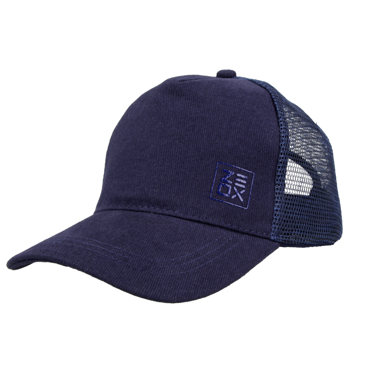 Кепка Zeox Trucker Minimal синя з сiткою, фото 1