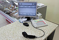 Программируемая клавиатура POSUA LPOS-064 считывателем магнитных карт с 1 и 2 дорожками