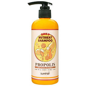 Шампунь для волос с прополисом Sumhair Daily Nutrient Shampoo Propolis 300 мл