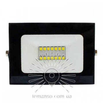Прожектор LED 10w 6500K IP65 560LM LEMANSO "Нептун" чорний/LMP72-10, фото 3