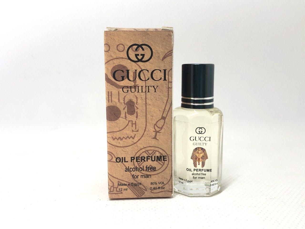Оригинальные масляные духи мужские                Gucci Guilty Pour Homme (Гуччи Гилти  Пур Ом) 12 мл, фото 1