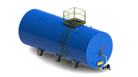 Емкости для хранения битумных эмульсий и модифицированного битума объем от 30 до 60 м.куб.