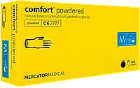 Рукавички Mercator Medical Comfort Powdered латексні опудрені (50 пар/пак)