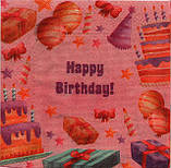 Серветка паперова 330*330, 2-шарова, "Лісички", 20 шт., фото 7