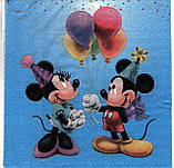 Серветка паперова 330*330, 2-шарова, "Лісички", 20 шт., фото 3