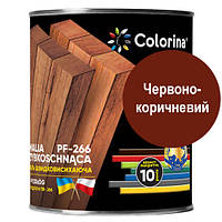 Краска для пола Быстросохнущая (ПФ-266) COLORINA 2.8 кг, Красно-коричневый