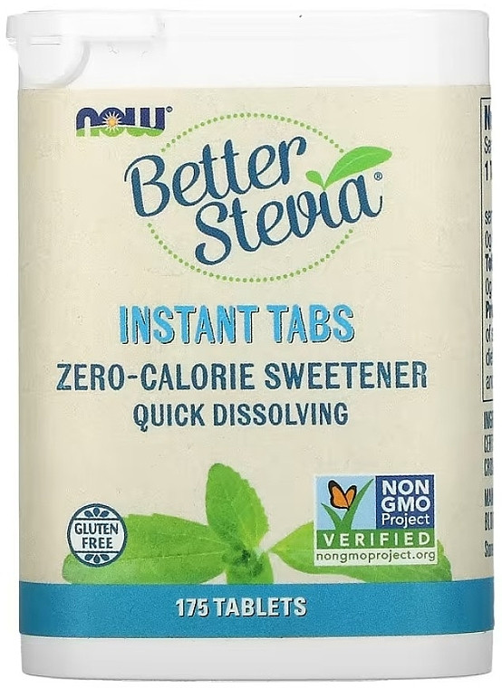 Better Stevia Instant NOW Foods 175 tabs