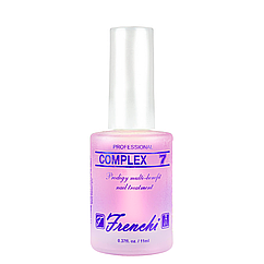 Засіб для зміцнення нігтів Complex 7 Розумна емаль Frenchi 11 мл