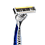 Бритва одноразова Gillette Blue 3 з трьома лезами з японської сталі, фото 6