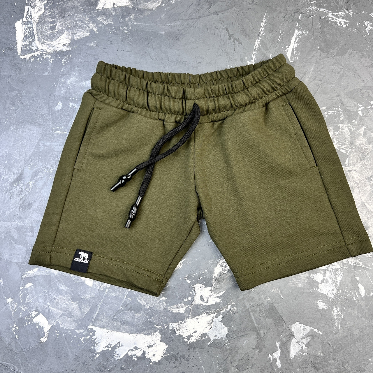 Шорти BEWARM спортивні дитячі Хакі, фото 1