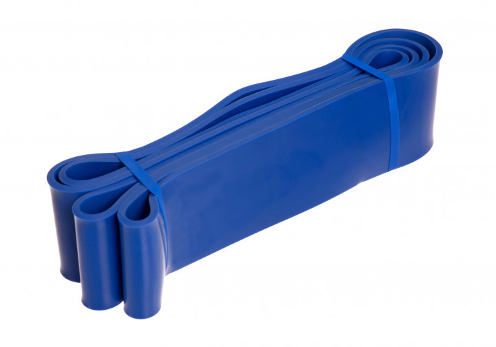 Резиновая петля 50-110 кг EasyFit Синяя - фото 1 - id-p1362446774