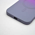 Чохол накладка з MagSafe Bright Case для Apple iPhone 12 Pro Max Violet-Gray, фото 5