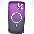 Чохол накладка з MagSafe Bright Case для Apple iPhone 12 Pro Max Violet-Gray, фото 4