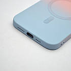 Чохол накладка з MagSafe Bright Case для Apple iPhone 12 Pro Max Peach-Gray, фото 4