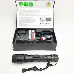 Ліхтарик ручний BL P08 -P50 2*18650 battery