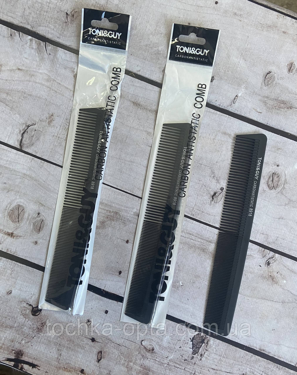 Гребінець TONI&GUY Carbon antistatic 8918