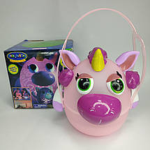 Світильник-проєктор дитячий бездротовий Playbrites Єдиноріг, фото 3