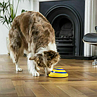 Іграшка пищалка для домашніх собак WOOF GLIDER, 16см / Гумова інтерактивна іграшка зі звуком для тварин, фото 6