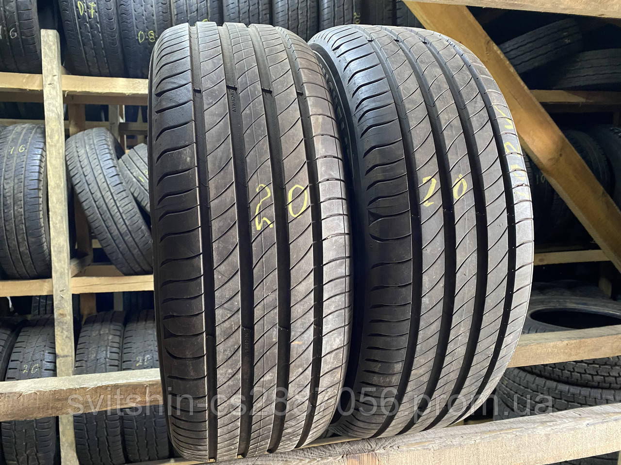 Літня пара 225/55R18 Michelin Primacy 4 20рік 2шт