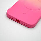 Чохол накладка з MagSafe Bright Case для Apple iPhone 11 Peach-Barbie Pink, фото 5