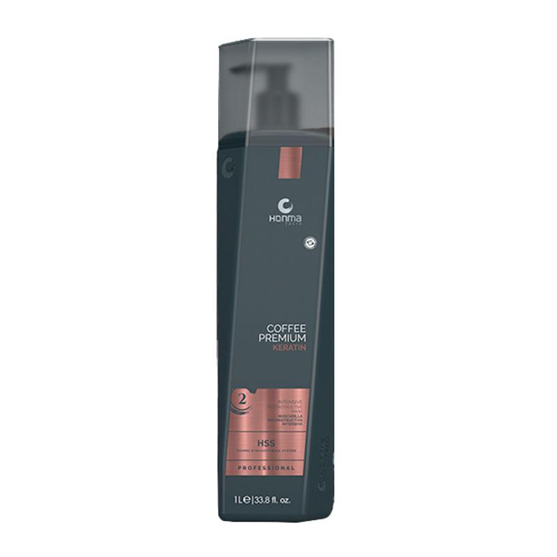 Кератин для волосся Honma Tokyo Coffee Keratin Intensive Reconstructor Mask, 1000 мл (заводська)