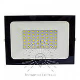 Прожектор LED 50W 6500K IP65 2800LM LEMANSO "Нептун" чорний/LMP72-50, фото 3