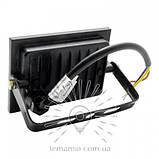 Прожектор LED 10w 6500K IP65 560LM LEMANSO "Нептун" чорний/LMP72-10, фото 4