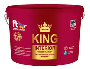 FT professional King Interior - Акрилова фарба для сухих та вологих приміщень