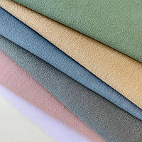 Набор ткани для рукоделия джинс натуральный из 6 цветов ,размер 50см/29см