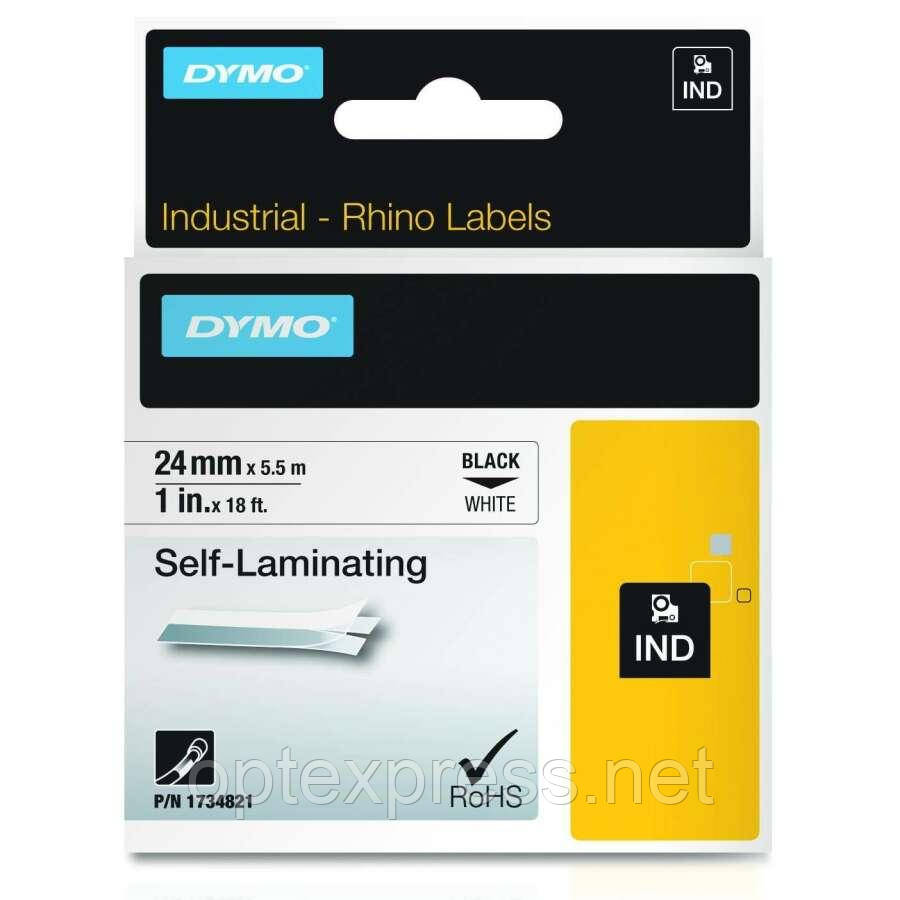 Картридж S0773860 з вініловою стрічкою для термопринтерів DYMO 24 мм х 5,5 м, фото 1