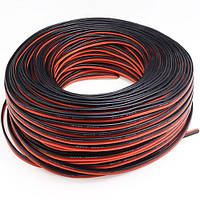 Sil-2X20AWG Red/Black Провод двойной силиконовый супергибкий; 2X20AWG (2x0,50mm); 600V; медный; красный/черный