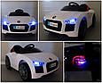 Дитячий автомобіль R-SPORT акумуляторний кабріолет білий Cabrio B4, фото 7