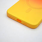 Чохол накладка з MagSafe Bright Case для Apple iPhone 11 Pro Max Orange-Yellow, фото 4