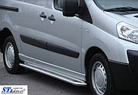 Пороги Citroen Jumpy 2007-2016 длинная база ST-Line