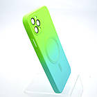 Чохол накладка з MagSafe Bright Case для Apple iPhone 11 Pro Max Green-Turquoise, фото 2