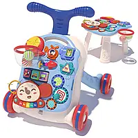 Детские многофункциональные развивающие ходунки Baby Walker 3 в 1