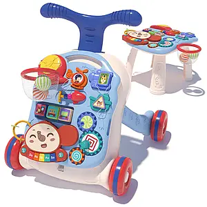 Багатофункціональні дитячі розвиваючі ходунки Baby Walker 3 в 1