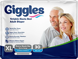 Підгузки для дорослих Giggles Extra XL 120-160 см 30 шт