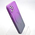 Чохол накладка з MagSafe Bright Case для Apple iPhone 11 Pro Violet-Gray, фото 2