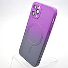 Чохол накладка з MagSafe Bright Case для Apple iPhone 11 Pro Violet-Gray, фото 3