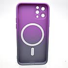Чохол накладка з MagSafe Bright Case для Apple iPhone 11 Pro Violet-Gray, фото 5