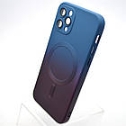 Чохол накладка з MagSafe Bright Case для Apple iPhone 11 Pro Plum-Blue, фото 3