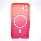 Чохол накладка з MagSafe Bright Case для Apple iPhone 11 Pro Peach-Barbie Pink, фото 5