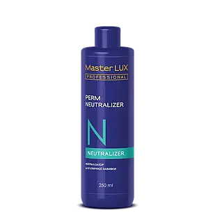 Нейтралізатор для хімічної завивки волосся Master LUX Perm Neutralizer 250 мл.