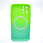 Чохол накладка з MagSafe Bright Case для Apple iPhone 11 Pro Green-Turquoise, фото 5