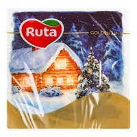 Салфетки "RUTA " Зимняя сказка размер 33*33 количество 20 шт. 2 слоя