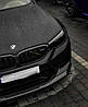 Сплітер BMW M5 F90 елерон губа спідниці переднього бампера (V1), фото 3
